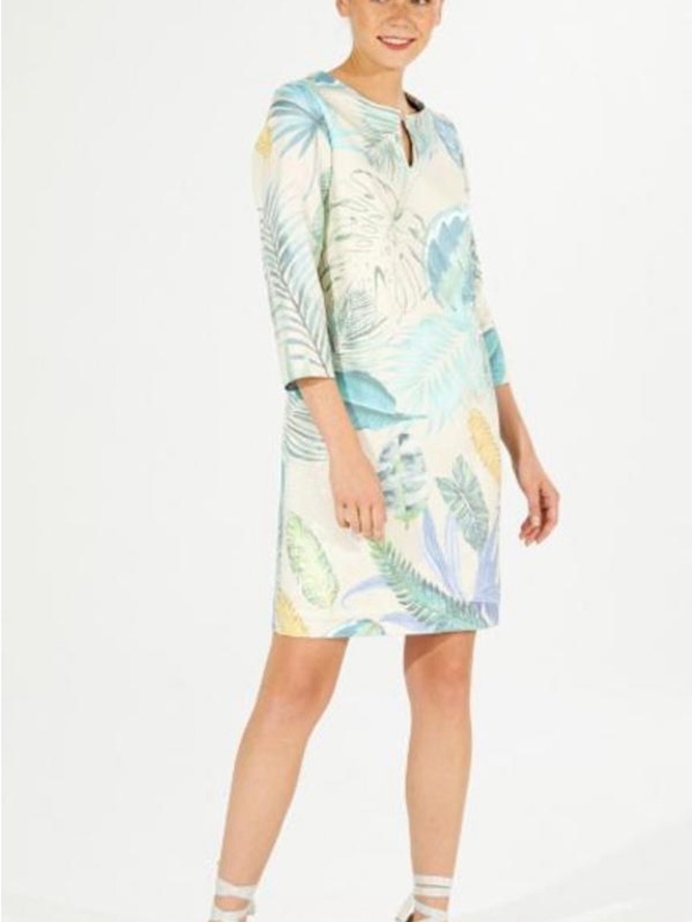 Vilagallo Greta Dress in Roatan Print. Size 38, US size 6